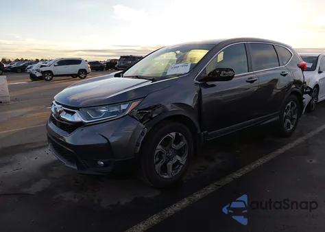 2017 Honda Cr-V Ex из США, поврежденный, VIN 7FARW1H50HE010699